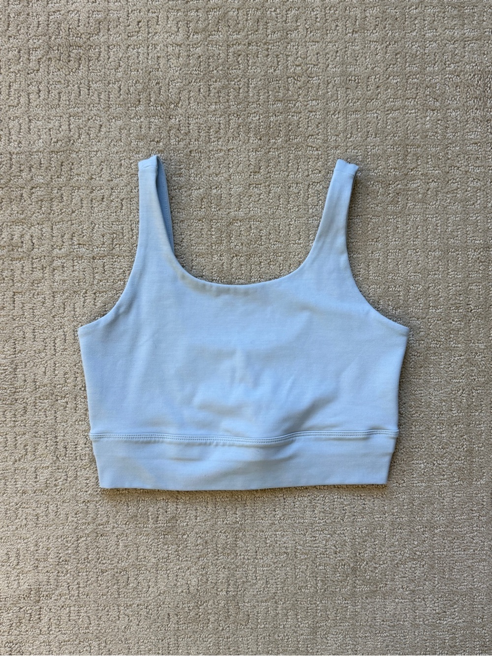 Nike Light Blue Scoop Sports Bralette